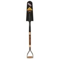 Seymour Midwest Spade Drain Shovel, 30 in Wood Handle, Closed Back 49348